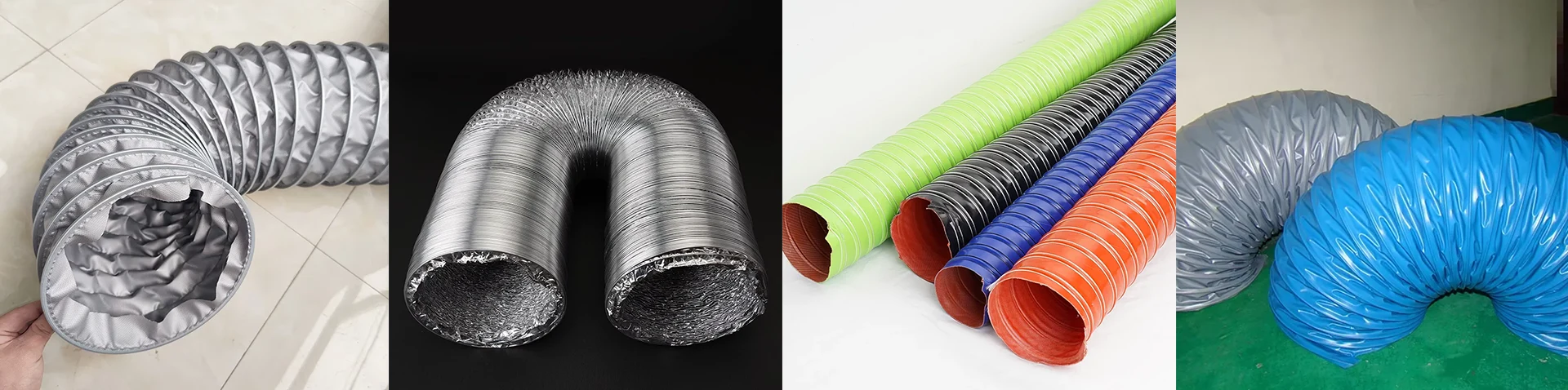 Vulkanisert slange med høy temperatur, også kjent som høye temperaturbestandig silikonslange, er laget av glassfiberduk